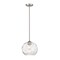 Z-Lite Chloe 1 Light Pendant, Brushed Nickel & Clear 490P10-BN - alternate 1